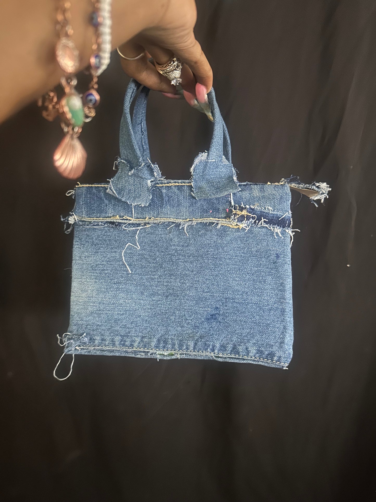 Mini Denim tote