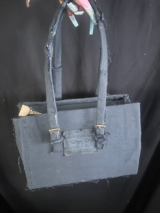 gray tote long shoulder straps