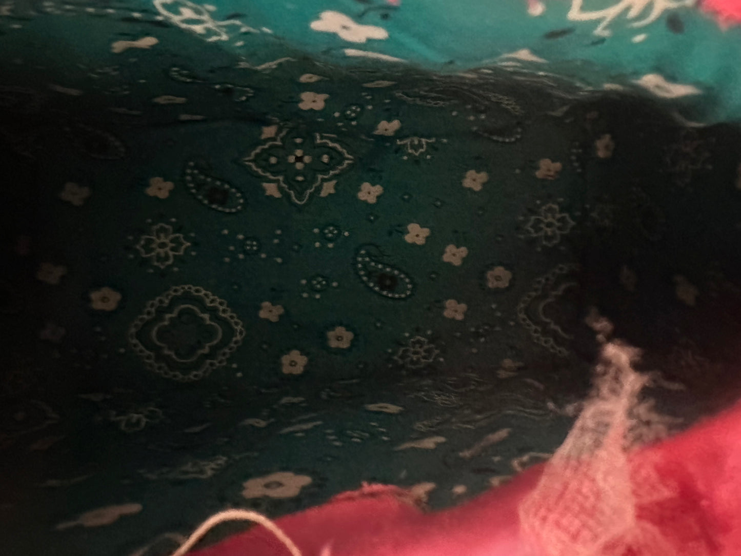 Pink and white with bows